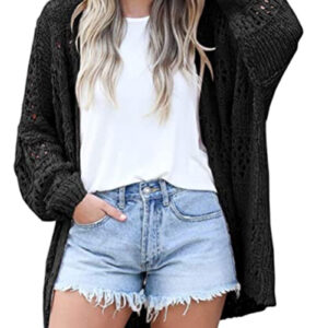 Long-sleeved Lightweight Loose Cardigan Sweater