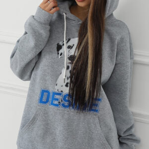 Women's Fashionable Casual Printed Long Sleeved Sweatshirt