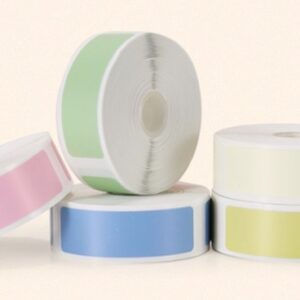 Pure color label thermal paper
