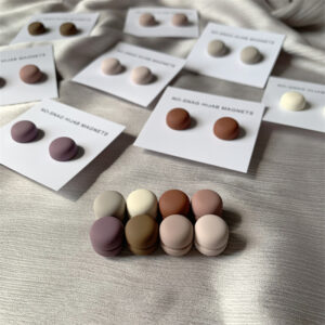 Malaysia Strong Scarf Buckle Macron Round Magnet