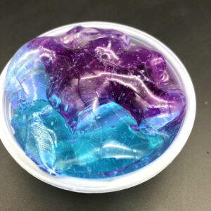 Color Matching Gradient Multicolor Crystal Mud Slime